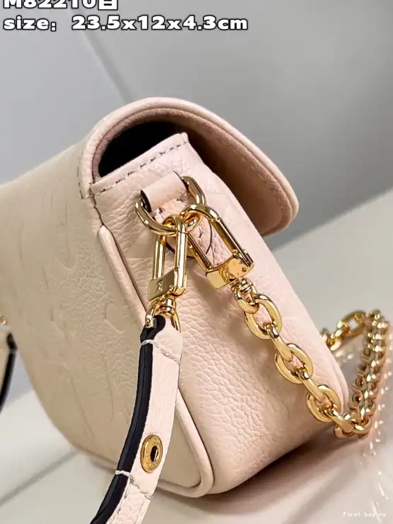 Frstbag ru Wallet on Ivy-23.5*12*4.3cm VUITTON Chain LOUIS 0522
